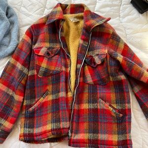 Vintage Flannel Jacket made in Canada